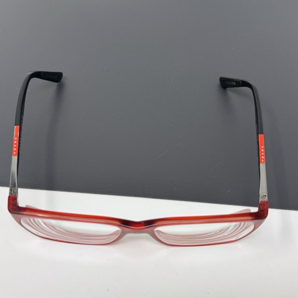 Prada Red Eyeglasses Frame Vps 01b Ab9-1o1 54 [] … - image 3